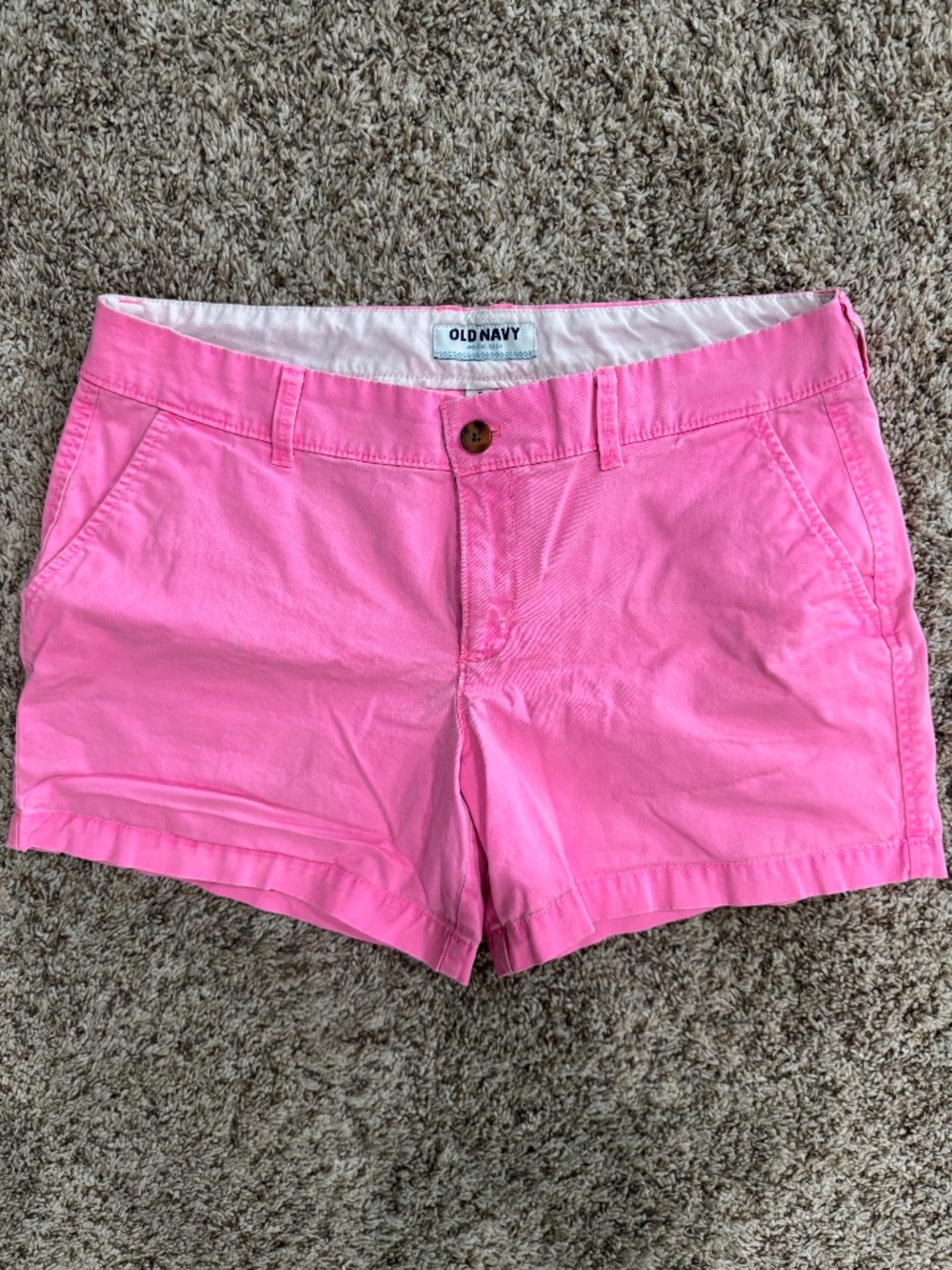 Old Navy bright pink shorts size 8